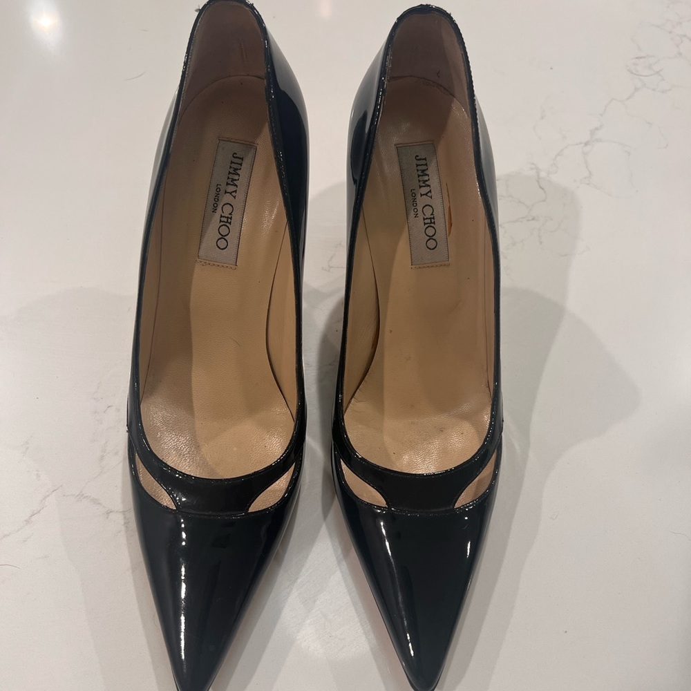 Jimmy Choo Classic Black Pumps